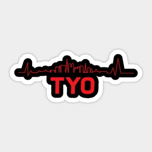 City Beats International Tokyo Sticker